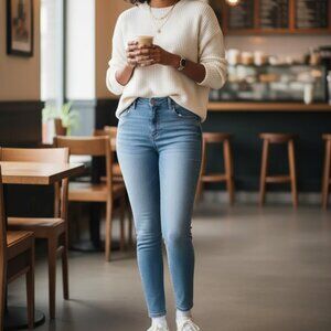 NWOT Old Navy Women’s Tall Rockstar Super Skinny High Rise Jeans 10